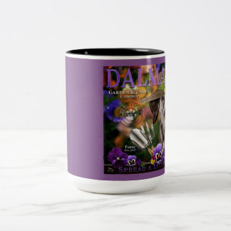 Caneca De Café Em Dois Tons Jardim Dalmático e Mug de Café
