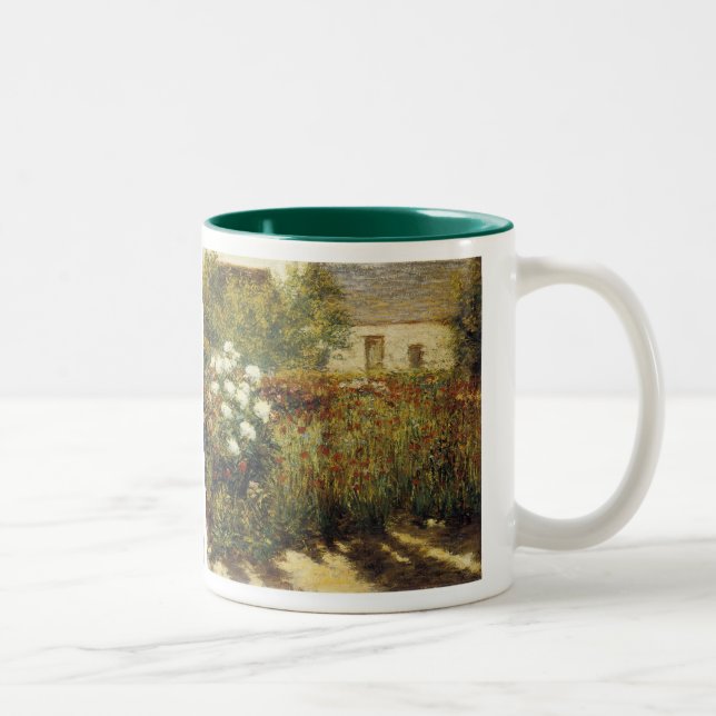 Caneca De Café Em Dois Tons Jardim de Giverny (Direita)