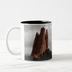 Caneca De Café Em Dois Tons Jardim do deus