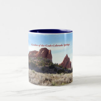 CANECA DE CAFÉ EM DOIS TONS JARDIM DOS DEUSES