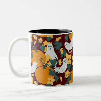 Caneca De Café Em Dois Tons Jardim Fantástico