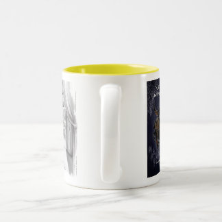 Caneca De Café Em Dois Tons Jardim Feliz do Monstro