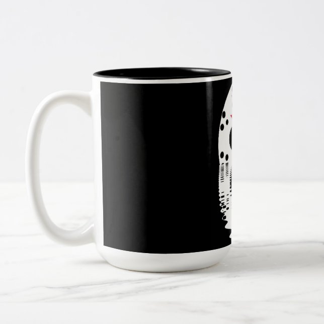 Caneca De Café Em Dois Tons Jason Friday o 13 (Esquerda)