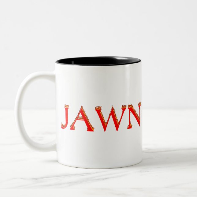 Caneca De Café Em Dois Tons Jawn (Esquerda)
