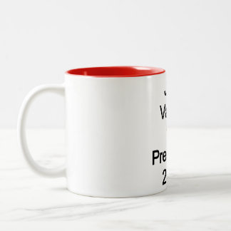 Caneca De Café Em Dois Tons JD Vance para Presidente 2028