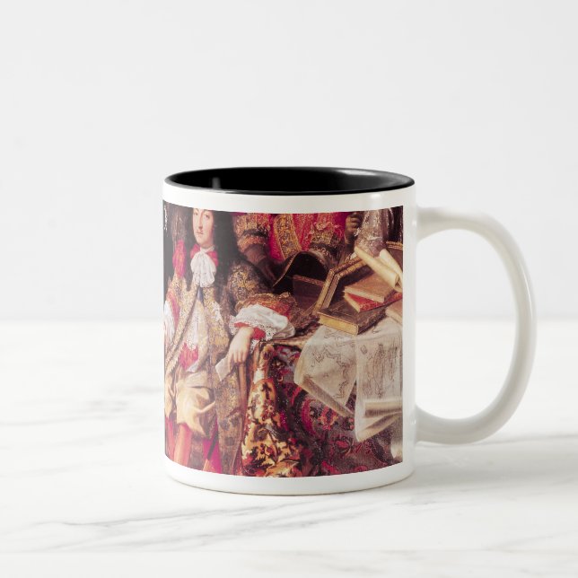 Caneca De Café Em Dois Tons Jean-Baptiste Colbert que apresenta os membros (Direita)