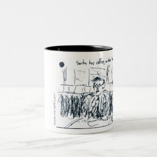Caneca De Café Em Dois Tons Jean Paul Sartre 1
