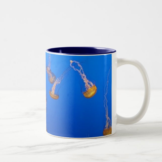 Caneca De Café Em Dois Tons Jellyfish Mug (Direita)