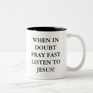 CANECA DE CAFÉ EM DOIS TONS JESUS