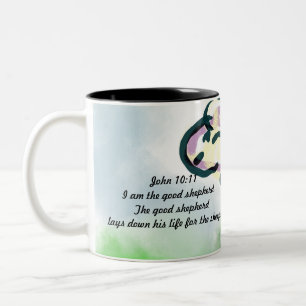 Caneca De Café Em Dois Tons jesus é amigo