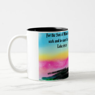 Caneca De Café Em Dois Tons Jesus nos encontre