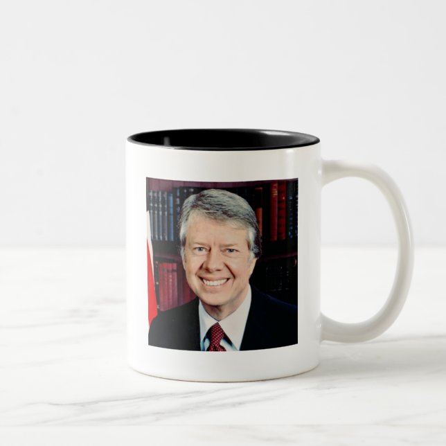 Caneca De Café Em Dois Tons Jimmy Carter 39 (Direita)