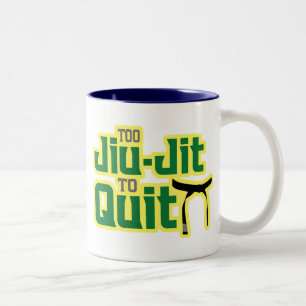 Caneca De Café Em Dois Tons Jiu-Jitsu