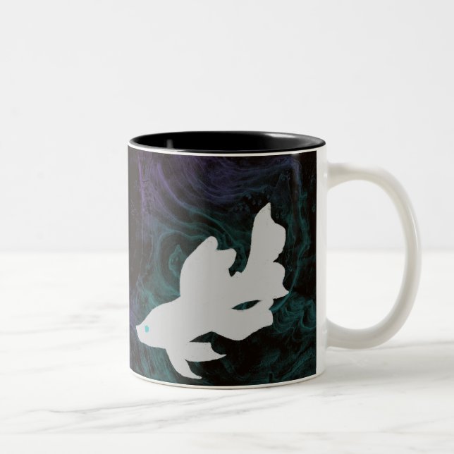 Caneca De Café Em Dois Tons JJK Beta Fish Cup (Direita)