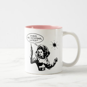 Caneca De Café Em Dois Tons Jogador de Meninas