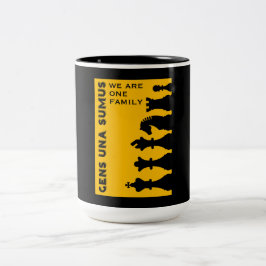 Caneca De Café Em Dois Tons Jogadores de Xadrez Competitivos