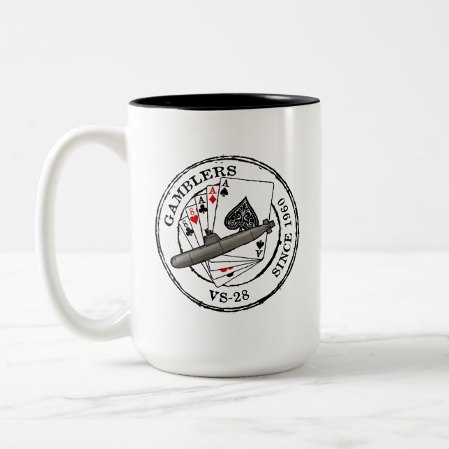 CANECA DE CAFÉ EM DOIS TONS JOGADORES VS-28 DESDE 1960 (Esquerda)