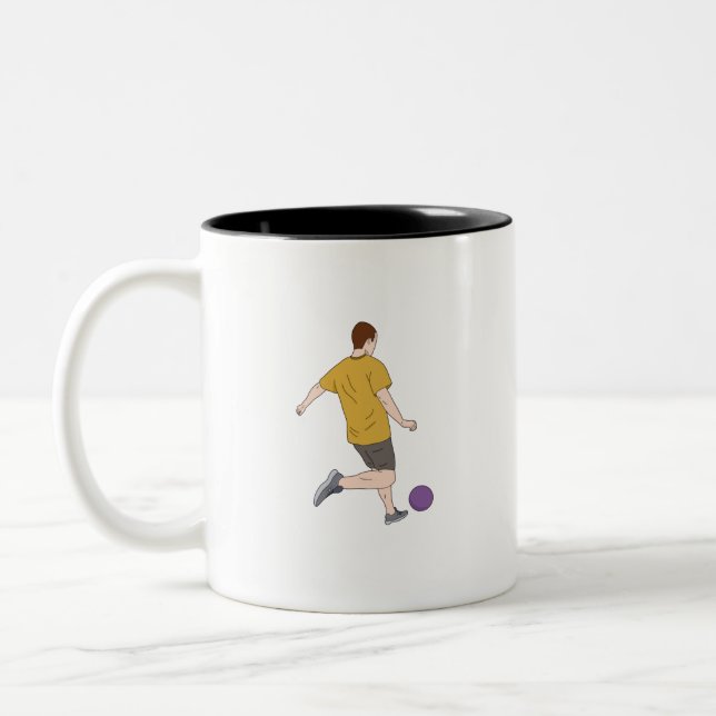 Caneca De Café Em Dois Tons Jogo (Esquerda)