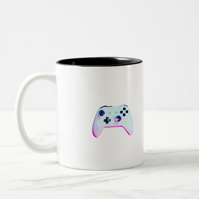 Caneca De Café Em Dois Tons Jogo em (Esquerda)
