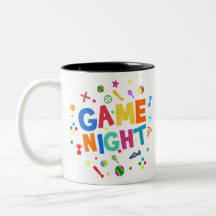 CANECA DE CAFÉ EM DOIS TONS JOGO NOITE