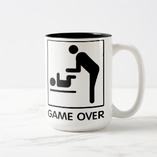 Caneca De Café Em Dois Tons Jogo sobre Mug