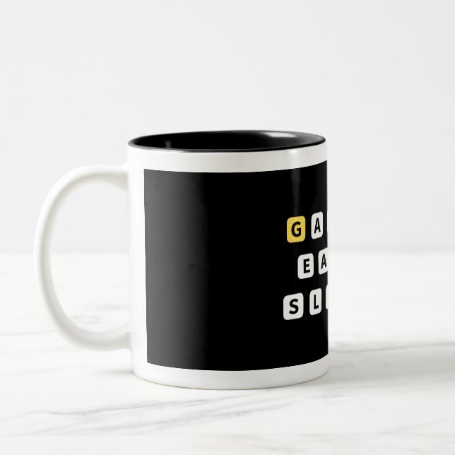 Caneca De Café Em Dois Tons JogoComaSono (Esquerda)