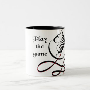 Caneca De Café Em Dois Tons Jogue a Torrada GAME