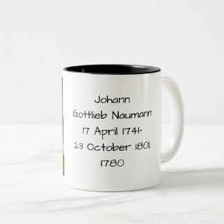 Caneca De Café Em Dois Tons Johann Gottlieb Naumann 1780