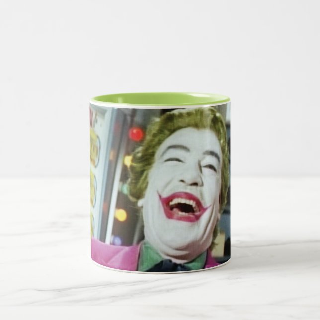 Caneca De Café Em Dois Tons Joker - Rindo 4 (Centro)