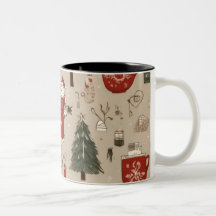 Jolly Sips: Mug de café de Natal
