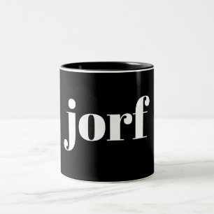 Caneca De Café Em Dois Tons Jorf Jury Duty
