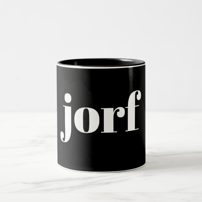 Caneca De Café Em Dois Tons Jorf Jury Duty (Centro)