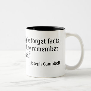 Caneca De Café Em Dois Tons Joseph Campbell Cote