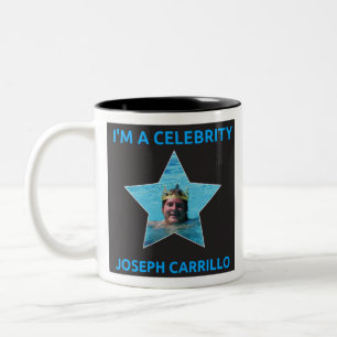 Caneca De Café Em Dois Tons Joseph Carrillo - Sou uma Celebridade