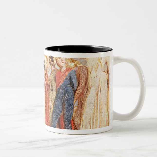 Caneca De Café Em Dois Tons Joseph de preaching de Arimathea (Direita)