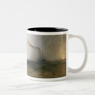 Caneca De Café Em Dois Tons Joseph Mallord William Turner   Staffa, o C de