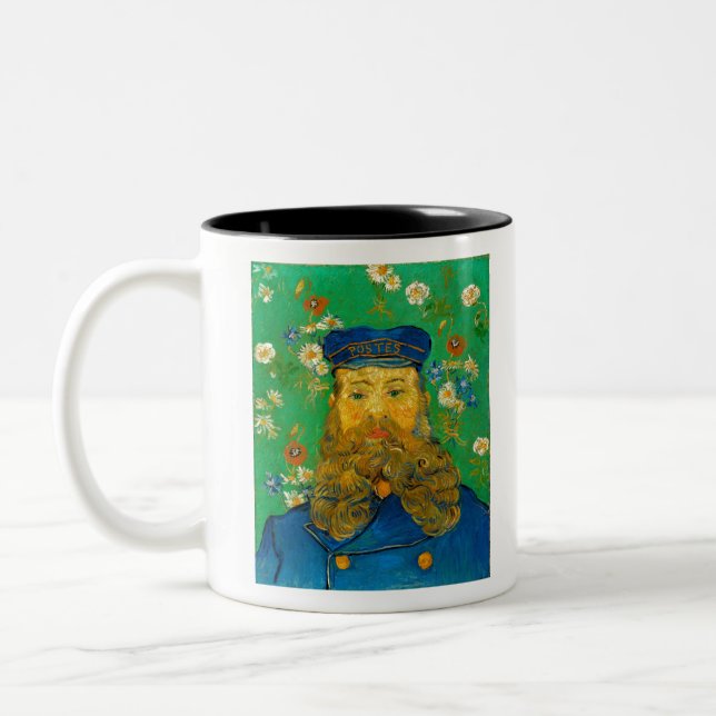 Caneca De Café Em Dois Tons Joseph Roulin - Van Gogh - c1889 (Esquerda)
