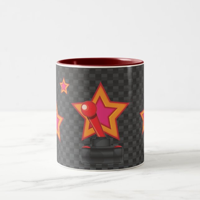 Caneca De Café Em Dois Tons Joystick (Centro)