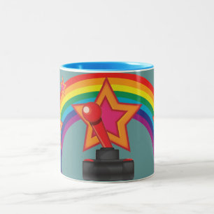 Caneca De Café Em Dois Tons Joystick