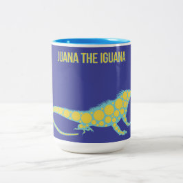Caneca De Café Em Dois Tons Juana a Iguana 