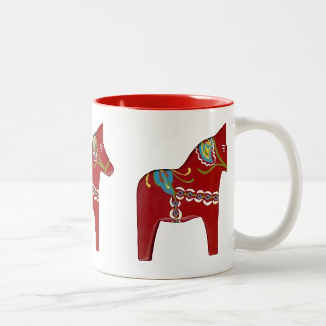 Caneca De Café Em Dois Tons Julia's Horse Mug (Direita)