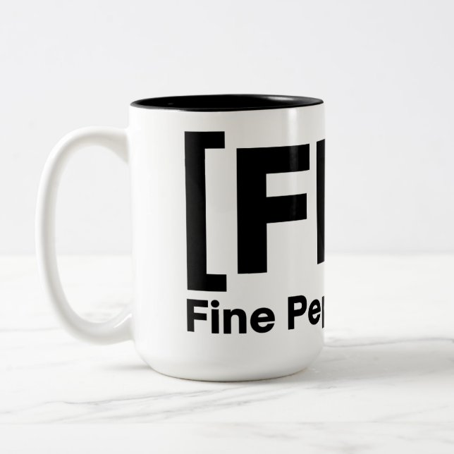 CANECA DE CAFÉ EM DOIS TONS JUMBO FPS (Esquerda)