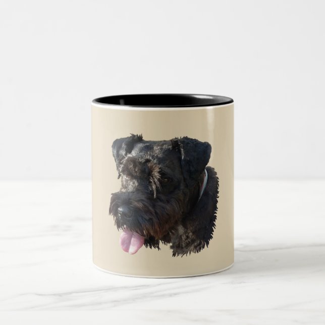Caneca De Café Em Dois Tons Júnior o Schnauzer (Centro)