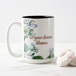 Caneca De Café Em Dois Tons Jusmin Dream Blossom