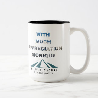 Caneca De Café Em Dois Tons Justin