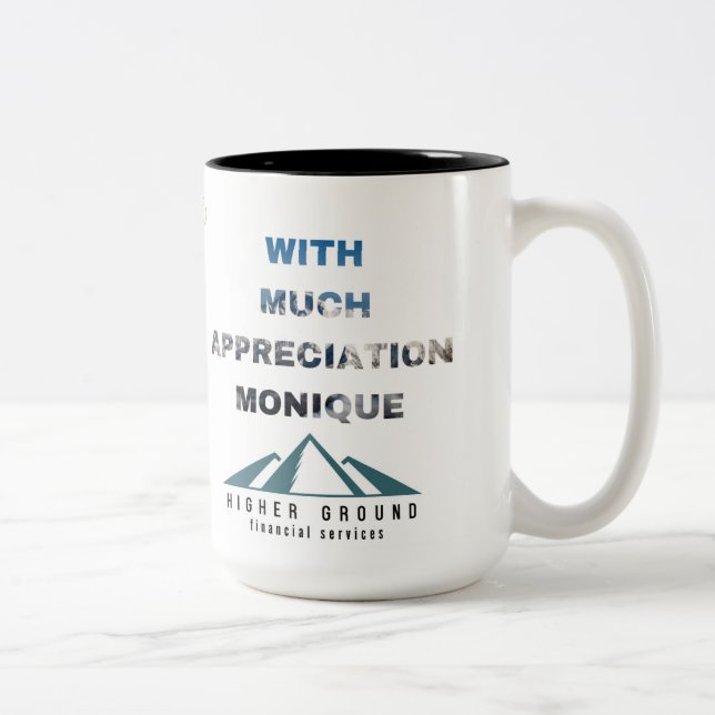 Caneca De Café Em Dois Tons Justin (Direita)