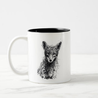 Caneca De Café Em Dois Tons Juvenile Fox