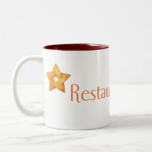 Caneca De Café Em Dois Tons Kaffeebecher