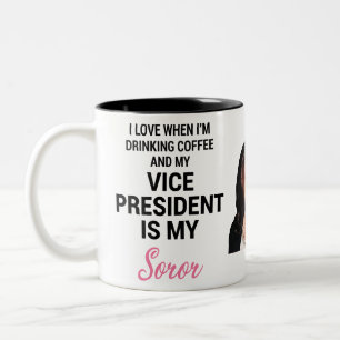 Caneca De Café Em Dois Tons Kamala Harris VP