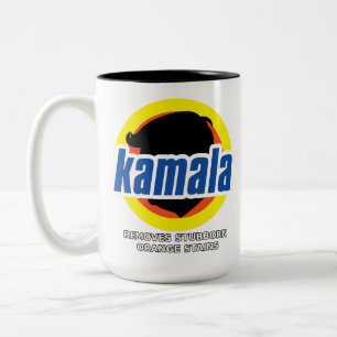 Caneca De Café Em Dois Tons Kamala remove manchas laranja bornais